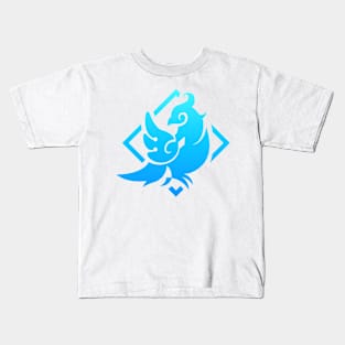 Genshin Impact Mika Emblem Kids T-Shirt